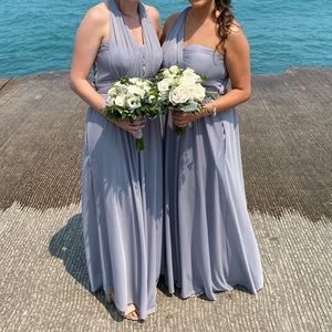 Birdy grey convertible bridesmaid dress. Medium. Worn once. Great condition.